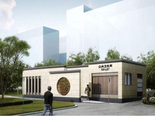 红毛镇豪华组装型移动厕所