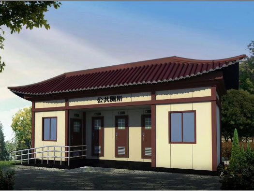 红毛镇人文历史型移动厕所